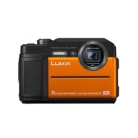 松下（Panasonic）DC-TS7GK 橙色 防水运动相机/五防相机 防水 防尘 防震 防冻 防压