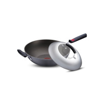 苏泊尔(SUPOR) 火红点钛Pro无油烟炒锅·钢玻盖PC30H4