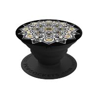 PopSockets 泡泡骚 可伸缩手机气囊支架主播时尚抖音神器 创意平板指环扣配件 魔力曼陀罗系列 金色蕾丝 Gold