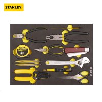 史丹利 (STANLEY) 12件套电子电工工具托套装 剥线钳刀扳手组合套装 LT-018-23