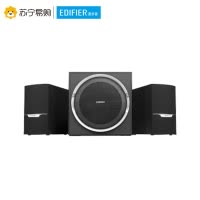 Edifier/漫步者 R303BT笔记本台式机电脑2.1音响全木质多媒体有源重低音炮家用客厅卧室蓝牙音箱