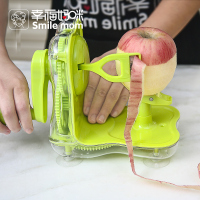 幸福妈咪 家用二宝切片切瓣削皮器苹果梨子水果剥皮去皮 Z856