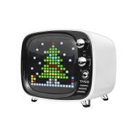 Divoom 地纹 Tivoo像素电视蓝牙音箱TV录音闹钟少女心小音响可爱迷你复古无线创意手机低音炮收钱款语音播报器