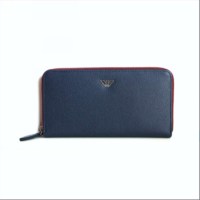 阿玛尼 Emporio Armani 蓝色零钱手包 YEME49