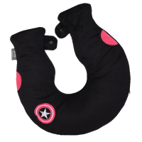 泊斯尔新款U型注水式PVC颈椎热水袋围脖子冲水暖水袋U形安全环保防爆肩颈热敷带