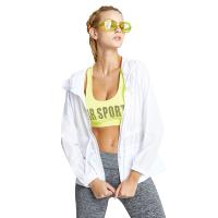 [自营]大嘴猴(paul frank) 潮流时尚女士多彩时尚健身瑜伽服女装运动服连帽背心PF0254