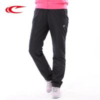 赛琪(SAIQI)女士运动长裤2018年秋季运动裤休闲裤卫裤常规款常规型系带透气梭织涤纶涤纶长裤跑步健身154736