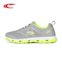 赛琪(SAIQI)男士跑步鞋2018年春季女运动鞋女鞋慢跑系带橡胶木板地面减震轻质中底织物休闲鞋326283