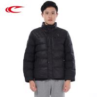 赛琪(SAIQI)男士2018年秋季运动棉衣运动户外训练运动棉袄棉服防风保暖冬季常规涤纶宽松型厚款立领单排扣244523