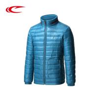 赛琪(SAIQI)男士运动羽绒服男款2018年秋季80%灰鸭绒中款常规型运动单排扣涤纶锦纶常规款立领254621