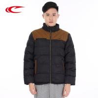 赛琪(SAIQI)男士2018年秋季运动棉衣防风户外训练运动棉袄棉服冬季常规锦纶宽松型厚款立领单排扣涤纶244547