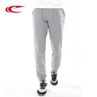 赛琪(SAIQI)男士运动长裤2018年秋季运动裤加厚卫裤常规款常规型罗纹保暖针织棉涤纶跑步健身收口205581