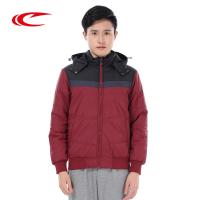 赛琪(SAIQI)男士2018年秋季运动棉衣防风户外训练运动棉袄棉服冬季常规锦纶常规型常规款连帽单排扣涤纶264833