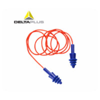 代尔塔 Delta Plus 103113 蓝色带线硅胶耳塞