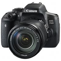 佳能(Canon) EOS 750D(18-135+补光灯+三脚架) 数码单反相机 单镜头套装 约2420万像素