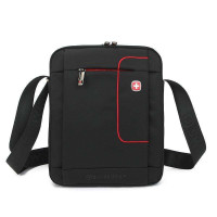 瑞士军刀 (SWISSGEAR) 单肩包 竖款商务时尚单肩斜挎包运动休闲包 SA-9926