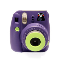 富士(FUJIFILM)INSTAX 一次成像相机立拍立得 mini8 熊本熊套装 紫色 (含10张相纸)