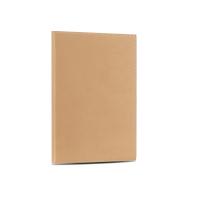 得力 25K96张简约插袋PU皮面本记事本笔记本子 黄色3189