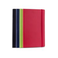 得力 25K96张基础款绑带皮面本 办公软抄本记事本笔记本子 3347