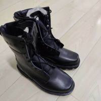 LTSM 火车头 马丁靴男真皮男靴2018秋季新款工装男靴子加绒保暖男士高帮皮鞋英伦复古大头男靴