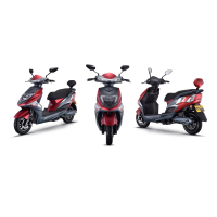 新日(sunra)电动车 新翼2代 60V20Ah 哑光科技红/哑光天幕黑
