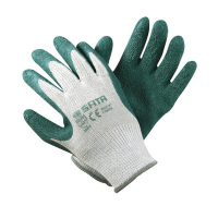 世达SATA 乳胶手套(掌浸)9寸 FS0301