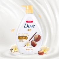 多芬(DOVE) 丰盈宠肤沐浴乳 乳木果和香草 1000g