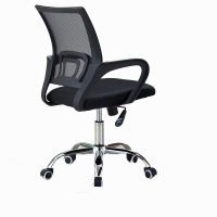 宫灯T001-8078办公椅转椅弓形椅黑色转椅升降扶手