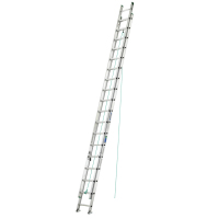 稳耐 铝合金两节延伸9.8米工业级可拉伸安全工程梯D1236-2