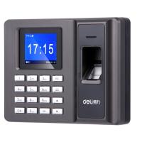 得力 考勤机 指纹考勤机 指纹式打卡机 签到机 免安装 银黑色 2250Z