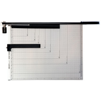 得力(deli) 8011 钢质切纸机/切纸刀/裁纸刀 530mm*410mm