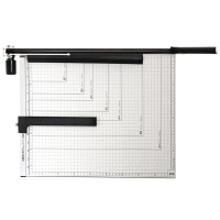 得力(deli) 8012 钢质切纸机/切纸刀/裁纸刀 460mm*380mm