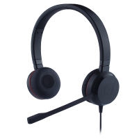 捷波朗(Jabra) 有线双耳电脑耳机 Evolve 30 Duo (单位:个)