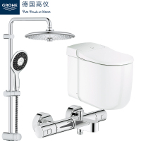 德国-高仪(GROHE)马桶 德国高仪节水4/6升双漩虹吸式连体坐便器 39316000坐便器305MM