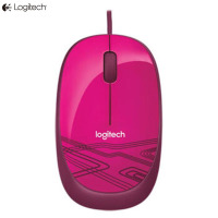 罗技M105有线鼠标USB(粉)