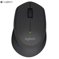 罗技（Logitech） M280 无线鼠标 黑