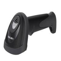 得力 激光条码扫描枪 扫码枪扫描器 USB接口即插即用有线扫描枪 有线可扫码 黑色14880
