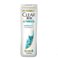 清扬去屑洗发露冰爽薄荷止痒型白瓶CRT 12X400G