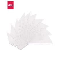 得力 多功能美工刀片 壁纸刀片 重型裁板刀牌片 梯形美工刀片裁纸刀片 78001