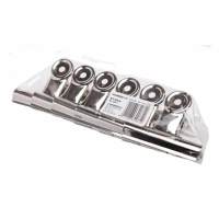 三木（SUNWOOD 6袋装（6个/袋） 2062 64mm圆形票夹/长尾票夹/铁票夹