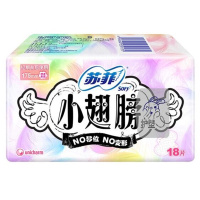 苏菲小翅膀无香护垫175mm,18片/包