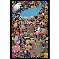 若来千片拼图萌物志PZ1002