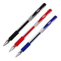 Deli/得力 中性笔0.5mm ZLH 办公中性笔 水笔签字笔