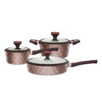 德世朗(DESLON)雅致不粘锅三件套DFS-TZ918B