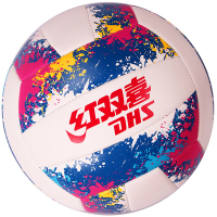 红双喜(DHS) 排球机缝软沙滩球5号室内外用教学比赛 FV5-1