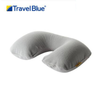 蓝旅(Travel Blue)高品质充气枕旅行u型枕棉质天鹅绒颈枕头 221