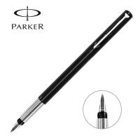 派克(PARKER)威雅黑色胶杆钢笔 墨水笔 黑色