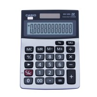 卡西欧(CASIO)MX-120S商务办公计算机台式商用理财小号计算器