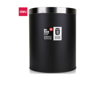 得力 清洁桶(单色)(只)235*290mm金属桶身,圆形敞口 9199