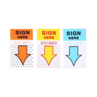 晨光 YS-176插卡式自粘BOSS签 2入3PET 30页 单位:本(JL)